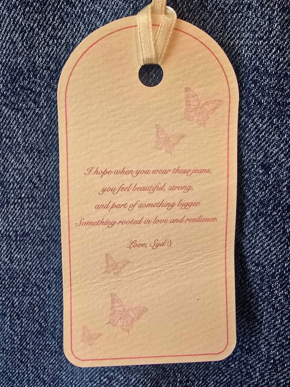 Brand New Sydney Sweeney American Eagle Butterfly Pocket Jeans